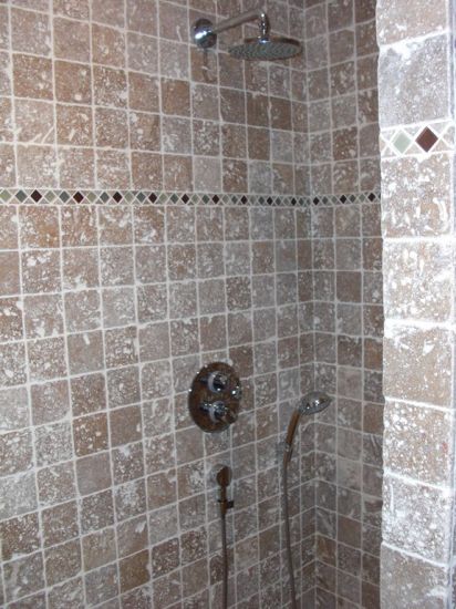 Douche à l'italienne